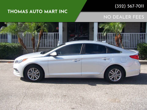 2016 Hyundai Sonata for sale at Thomas Auto Mart Inc in Dade City FL