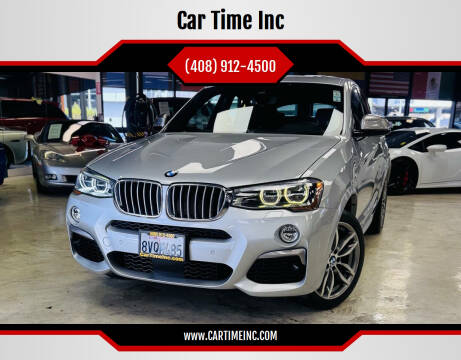 2018 BMW X4 for sale at Car Time Inc in San Jose CA