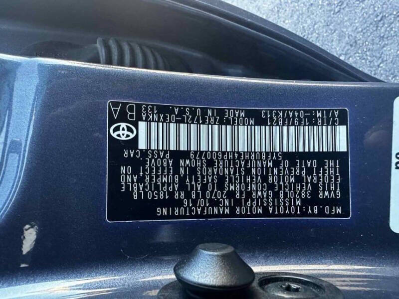 2017 Toyota Corolla LE