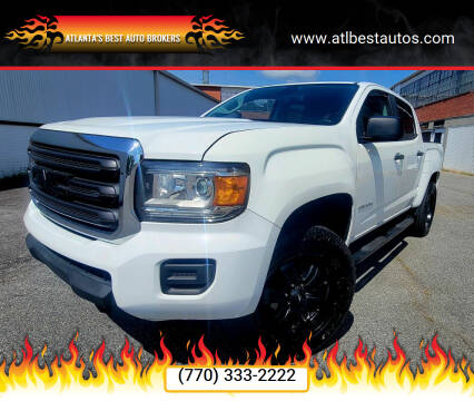 2017 GMC Canyon for sale at Atlanta's Best Auto Brokers in Marietta GA
