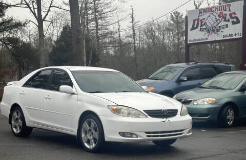 2004 Toyota Camry for sale at Knockout Deals Auto Sales in West Bridgewater MA