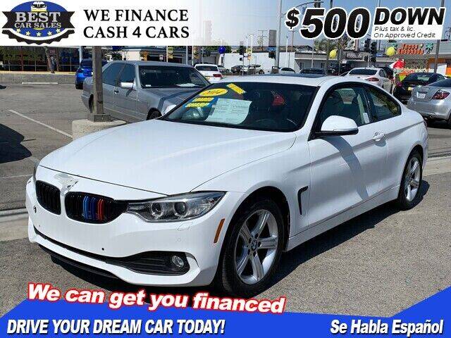 2014 BMW 4 Series for sale at Best Car Sales in South Gate CA