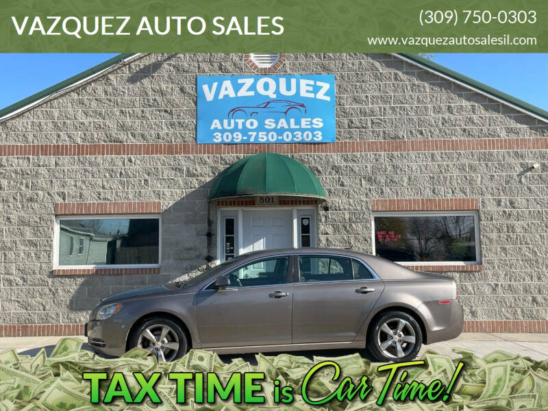 2011 Chevrolet Malibu for sale at VAZQUEZ AUTO SALES in Bloomington IL