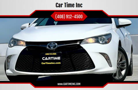 2017 Toyota Camry for sale at Car Time Inc in San Jose CA