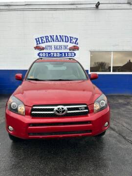 2008 Toyota RAV4 for sale at Hernandez Auto Sales in Pawtucket RI