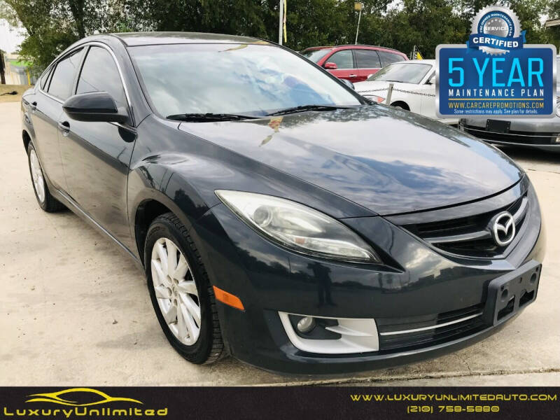 2012 Mazda MAZDA6 for sale at LUXURY UNLIMITED AUTO SALES in San Antonio TX