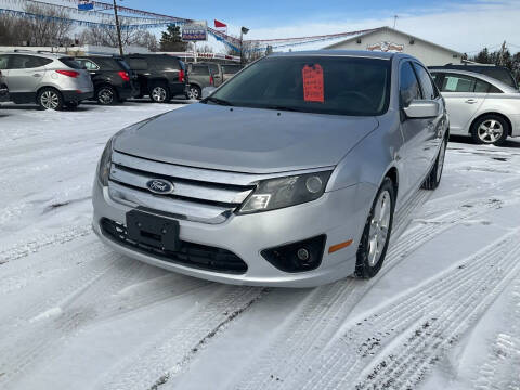 2012 Ford Fusion for sale at Steves Auto Sales in Cambridge MN