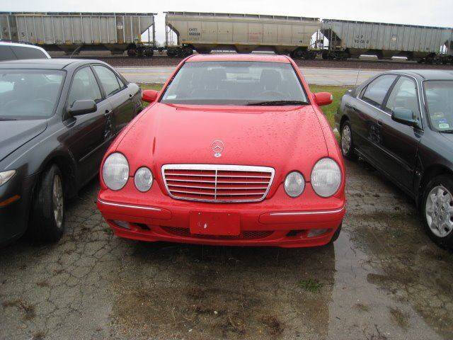 Red 2002 Mercedes-Benz E-Class E 320 E 320 4dr Sedan 2
