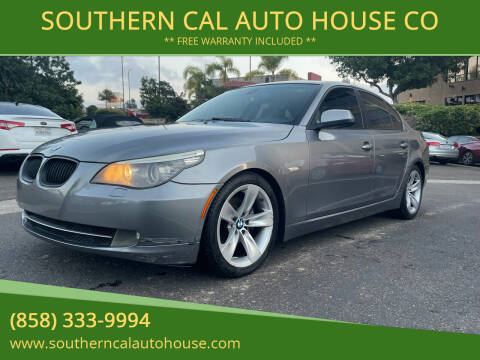 2010 BMW 5 Series for sale at SOUTHERN CAL AUTO HOUSE CO in San Diego CA