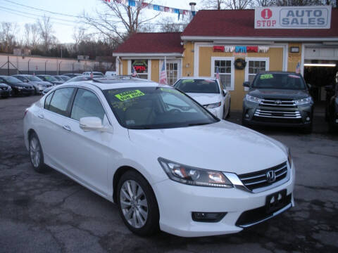 2014 Honda Accord for sale at One Stop Auto Sales in North Attleboro MA