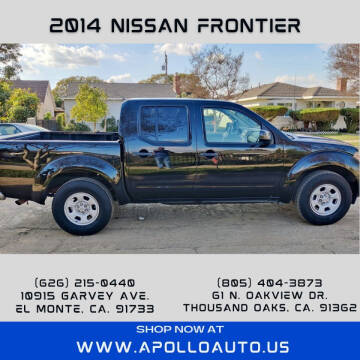 2014 Nissan Frontier for sale at Apollo Auto El Monte in El Monte CA