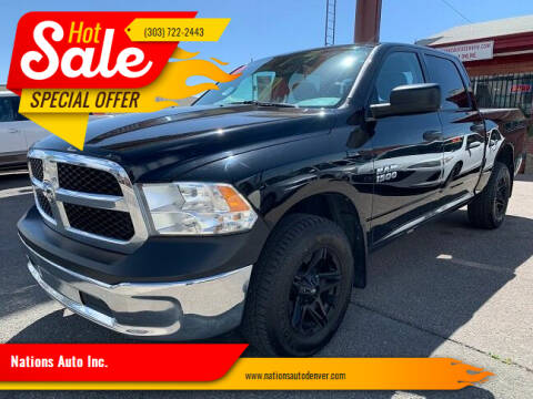 2013 RAM 1500 for sale at Nations Auto Inc. in Denver CO