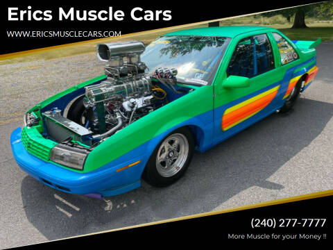 1988 Chevrolet Beretta for sale at Eric's Muscle Cars in Clarksburg MD