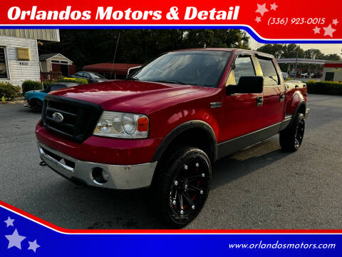 2007 Ford F-150 for sale at Orlandos Motors & Detail in Winston Salem NC