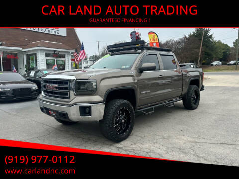 2014 GMC Sierra 1500 for sale at CAR LAND  AUTO TRADING - CAR LAND AUTO TRADING in Raleigh NC