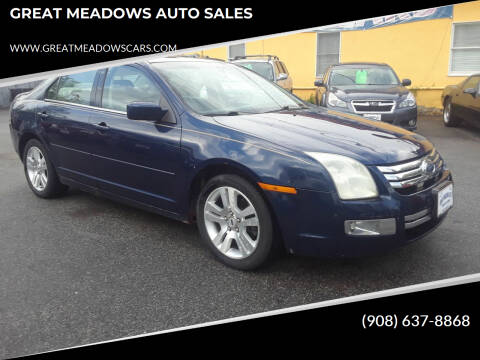 2006 Ford Fusion for sale at GREAT MEADOWS AUTO SALES in Great Meadows NJ