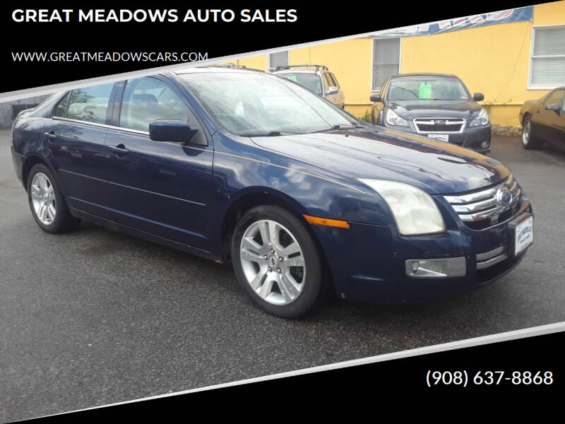 2006 Ford Fusion for sale at GREAT MEADOWS AUTO SALES in Great Meadows NJ