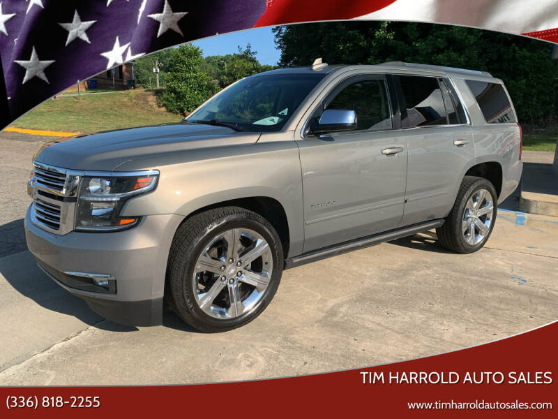 2017 Chevrolet Tahoe for sale at Tim Harrold Auto Sales in Wilkesboro NC