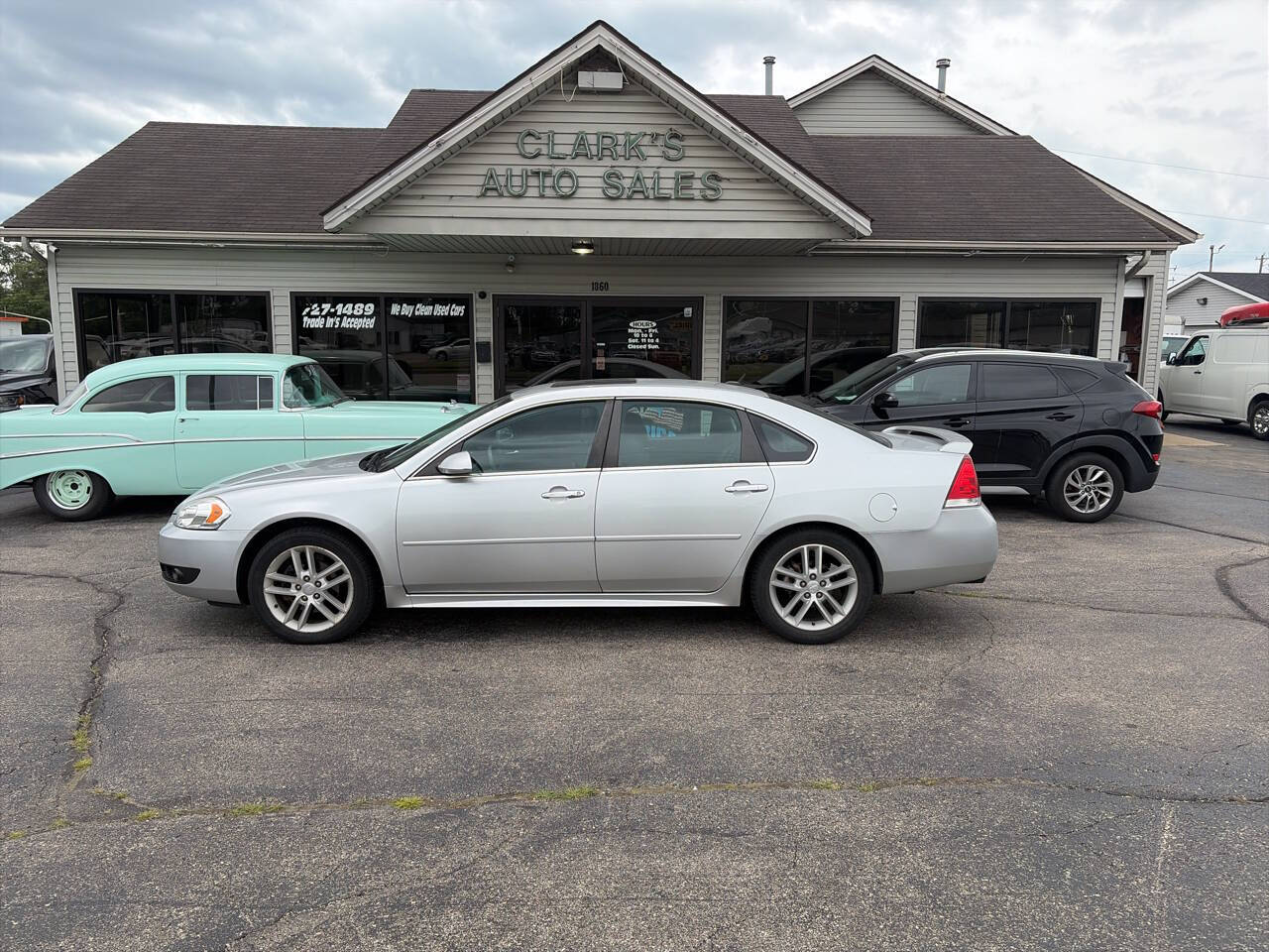 Silver 2012 Chevrolet Impala LTZ LTZ 4dr Sedan 1