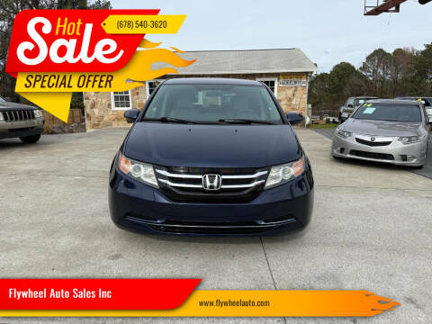 2015 Honda Odyssey for sale at Flywheel Auto Sales Inc in Woodstock GA