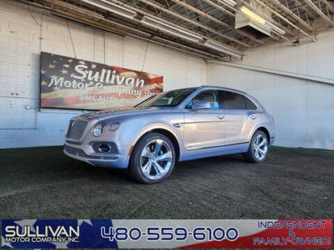 2018 Bentley Bentayga for sale at SULLIVAN MOTOR COMPANY INC. in Mesa AZ