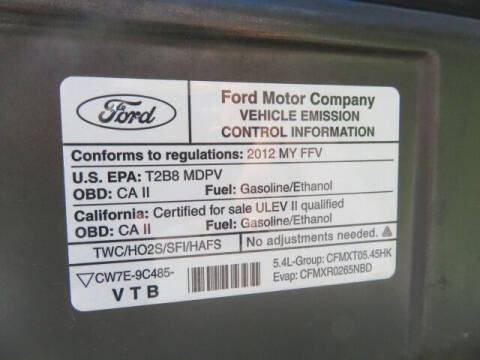 2012 Ford E-Series E-150