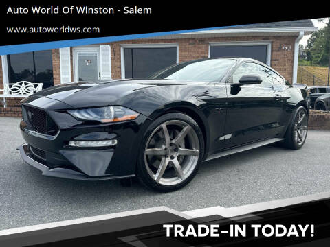 2020 Ford Mustang for sale at Auto World Of Winston - Salem in Winston Salem NC