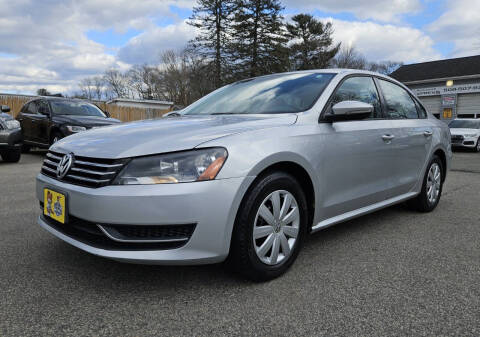 2012 Volkswagen Passat for sale at Auto Sales Express in Whitman MA