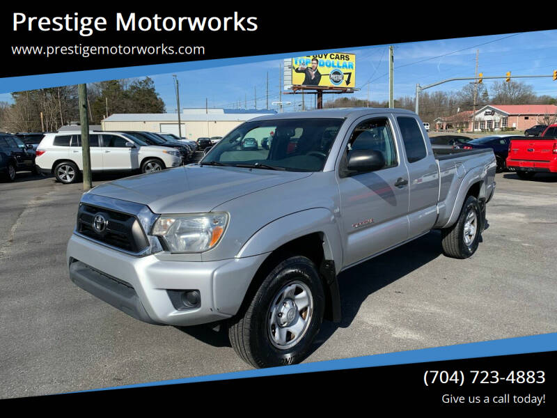 2012 Toyota Tacoma for sale at Prestige Motorworks in Concord NC