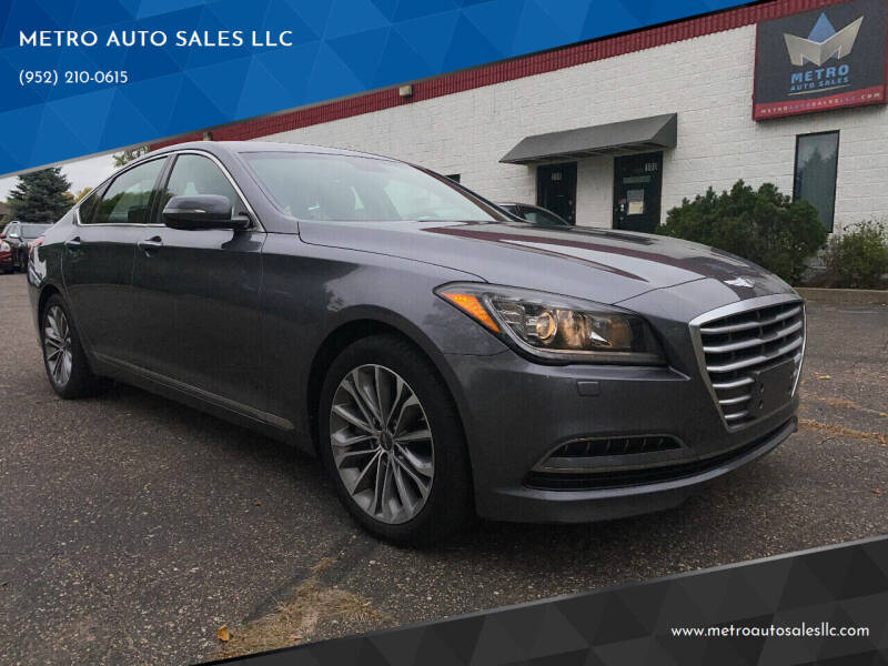 2015 Hyundai Genesis for sale at METRO AUTO SALES LLC in Lino Lakes MN