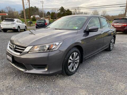 2013 Honda Accord for sale at Robinson Motorcars in Hedgesville WV