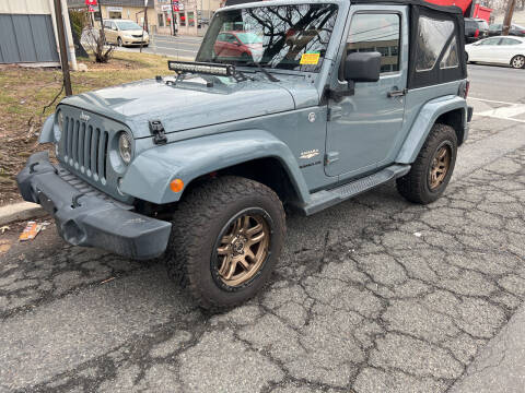 2014 Jeep Wrangler for sale at UNION AUTO SALES in Vauxhall NJ