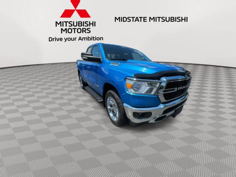 Used 2021 RAM Ram 1500 Pickup Big Horn/Lone Star with VIN 1C6RRFBG8MN687870 for sale in Auburn, MA