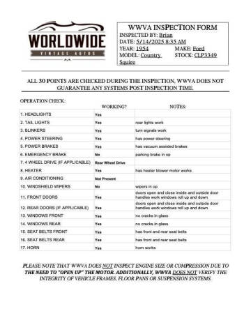 1954 Ford Country Squire