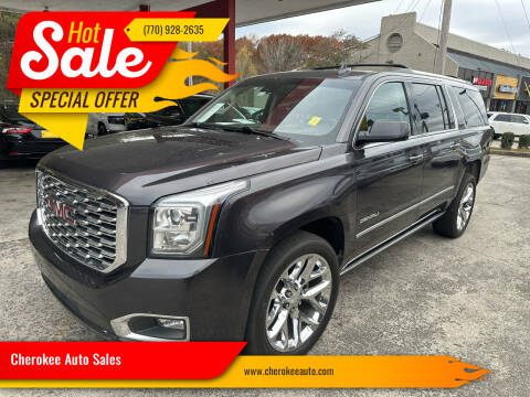 2018 GMC Yukon XL for sale at Cherokee Auto Sales in Acworth GA