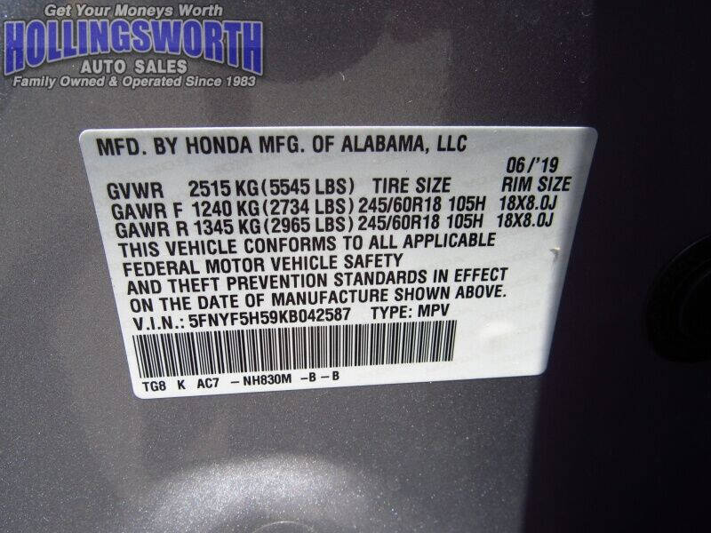 2019 Honda Pilot EX-L