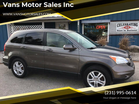 2010 Honda CR-V for sale at Vans Motor Sales Inc in Traverse City MI