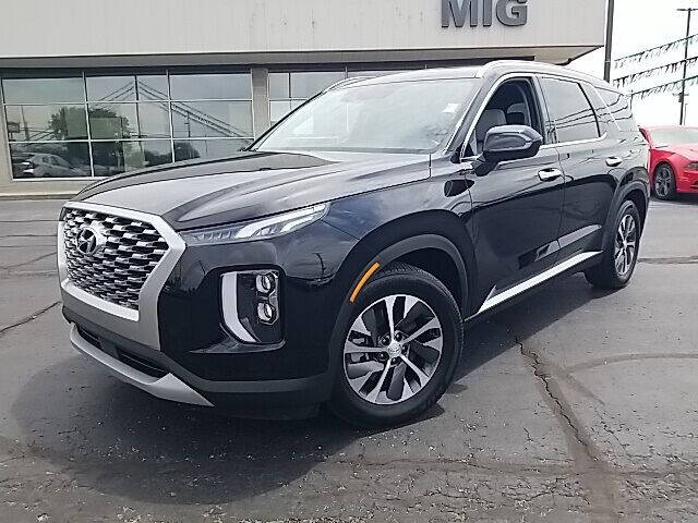 Used 2022 Hyundai Palisade SEL with VIN KM8R2DHE9NU488546 for sale in Bellefontaine, OH