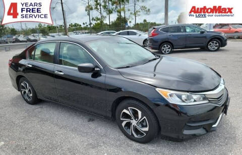 2016 Honda Accord for sale at Auto Max in Hollywood FL