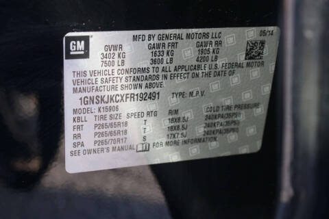 2015 Chevrolet Suburban LT