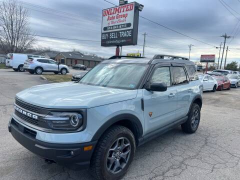 2021 Ford Bronco Sport for sale at Unlimited Auto Group in West Chester OH