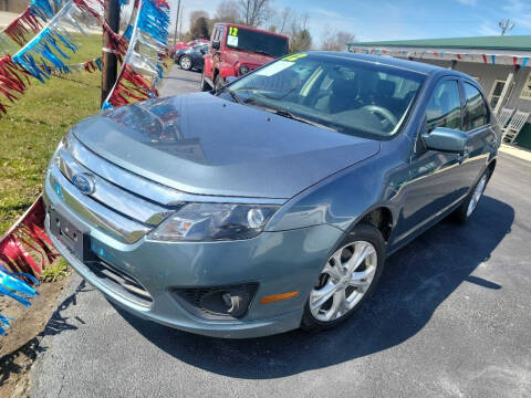 2012 Ford Fusion for sale at Pack's Peak Auto in Hillsboro OH