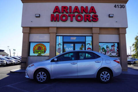 2014 Toyota Corolla L