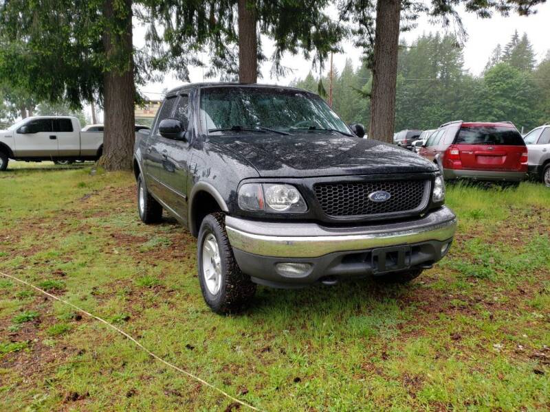 2003 Ford F-150 for sale at Sun Auto RV and Marine Sales, Inc. in Shelton WA