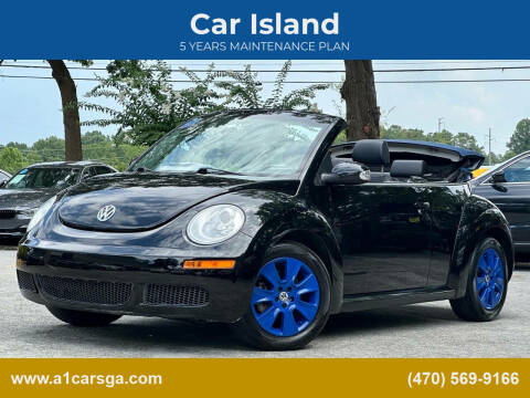 2008 Volkswagen New Beetle Convertible for sale at Car Island in Duluth GA