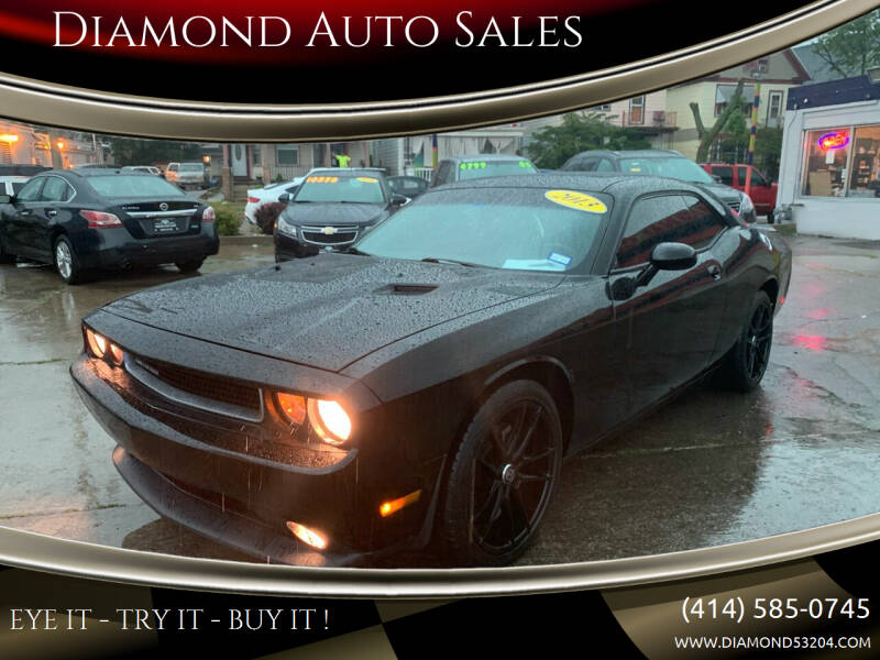 2013 Dodge Challenger for sale at DIAMOND AUTO SALES LLC in Milwaukee WI
