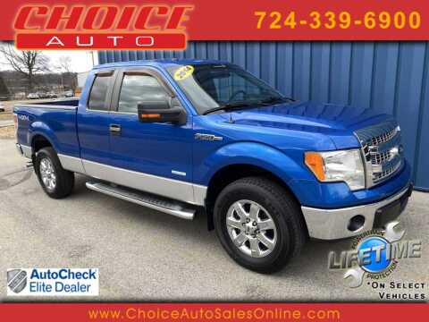 2014 Ford F-150 for sale at CHOICE AUTO SALES in Murrysville PA