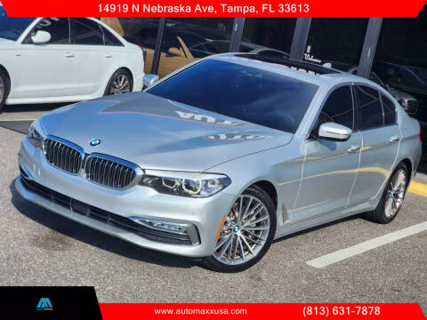 2018 BMW 5 Series for sale at Automaxx in Tampa FL