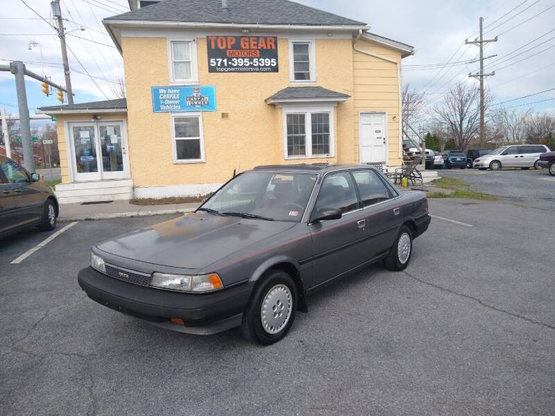 1989 Toyota Camry for sale at Top Gear Motors in Winchester VA