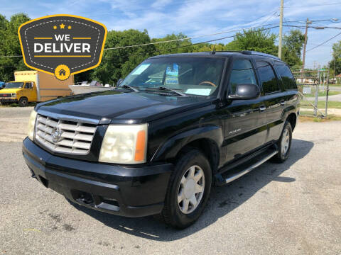 2003 Cadillac Escalade for sale at Celaya Auto Sales LLC in Greensboro NC